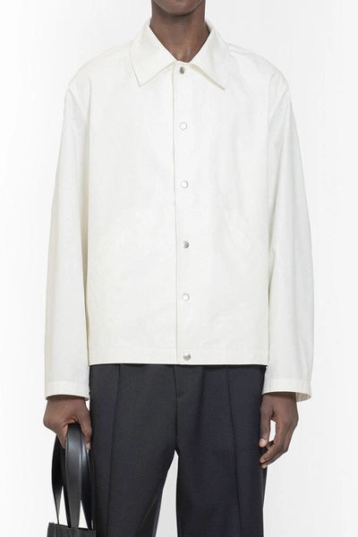 Jil Sander Jackets In White