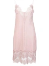Stella Mccartney Lace Slip Dress In Pink