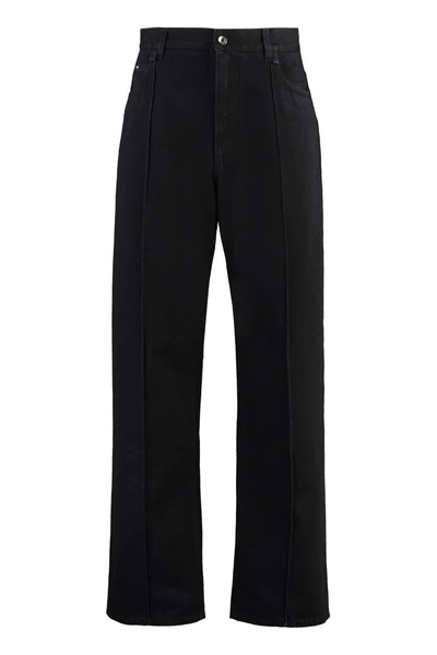 Dolce & Gabbana Regular Fit Jeans In Black