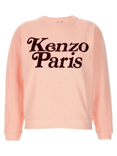 Kenzo Logo Sweatshirt In Color Carne Y Neutral