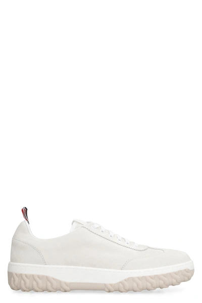 Thom Browne Court Low-top Trainers In White