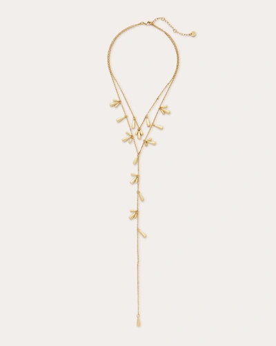 Ramy Brook Gena Lariat Necklace In Gold