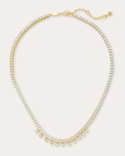 Ramy Brook Odessa Rhinestone Choker In Gold