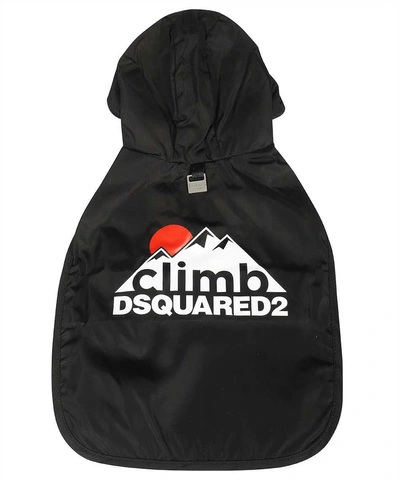 Dsquared2 Poldo X D2 - Brampton Raincoat In Black