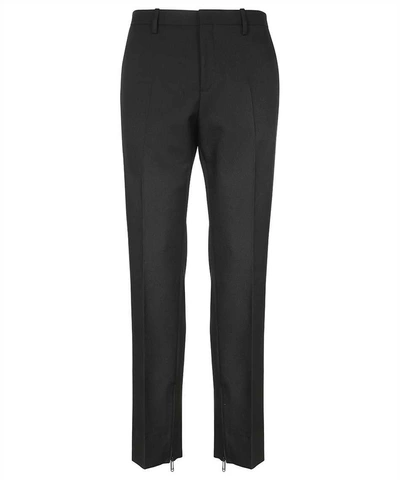 Off-white Tailored Trousers In Black