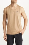 Rvca Sport Vent Tank In Earth Clay