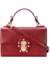 Dolce & Gabbana Lucia Shoulder Bag In Rubino