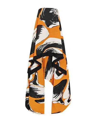 Solace London Knee-length Dress In Orange