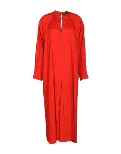 Isabel Marant 3/4 Length Dresses In Red