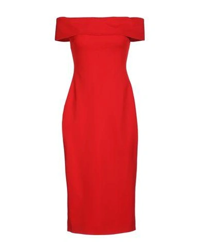 Cushnie Et Ochs Knee-length Dress In Red