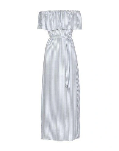 Alice And Olivia Long Dress In Blue