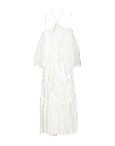 Zimmermann Long Dress In Ivory | ModeSens