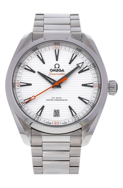 Watchfinder & Co. Omega  2022 Aqua Terra 150m Gents Bracelet Watch, 41mm In Silver