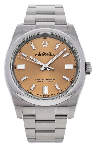 Watchfinder & Co. Rolex  2020 Oyster Perpetual Bracelet Watch, 36mm In White