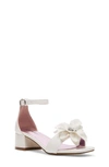 Steve Madden Kids' Jlessa Ankle Strap Sandal In White