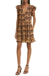 Ulla Johnson Lina Cotton Blend Cover-up Dress In Constellation