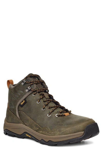 Teva Riva Waterproof Mid Boot In Olive