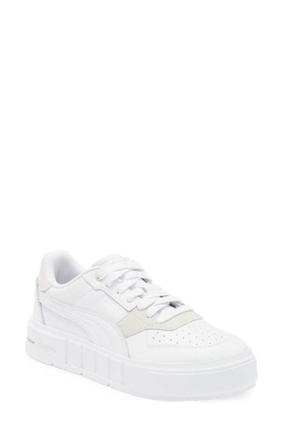 Puma Cali Court Match Platform Sneaker In  White-rosebay