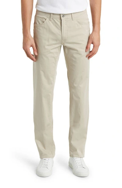 Brax Cooper Microprint Ultralight Five-pocket Pants In Cosy Linen