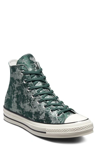 Converse Chuck Taylor® All Star® 70 High Top Sneaker In Admiral Elm/ Egret/ Black