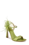 Sam Edelman Leana Ankle Strap Sandal In Tropic Green