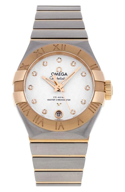 Watchfinder & Co. Omega  Constellation Bracelet Watch, 27mm In Silver