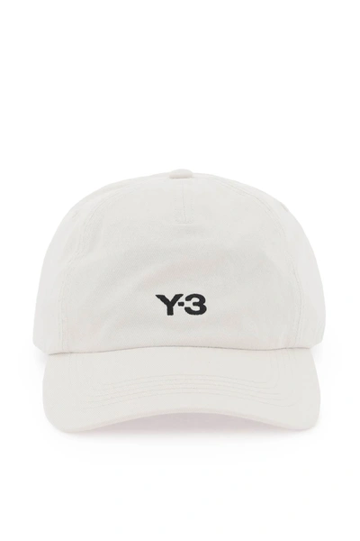 Y-3 Cappello Baseball Dad In White