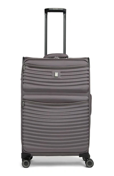 It Luggage Precurser 25" Softside Luggage In Charcoal