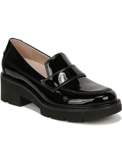 Pnina Tornai Agapi Womens Faux Leather Slip On Loafers In Black