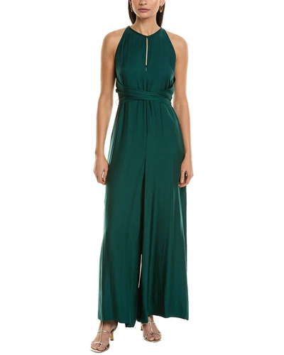 Ted Baker Halter Neck Jumpsuit In Green