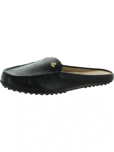 Lauren Ralph Lauren Brianda Womens Slip-on Casual Loafers In Black