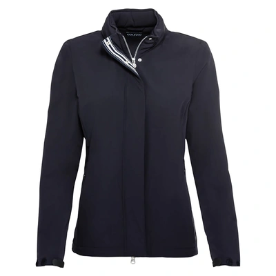 Golfino The Glenda Jacket In 580 Dark Navy In Multi