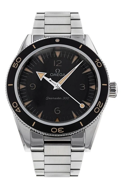 Watchfinder & Co. Omega  Seamaster 300 Bracelet Watch, 41mm In Black