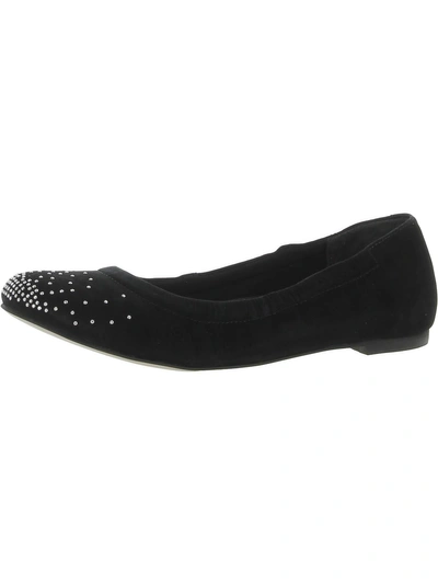 Walking Cradles Blythe Womens Cushioned Footbed Ballet Flats In Black