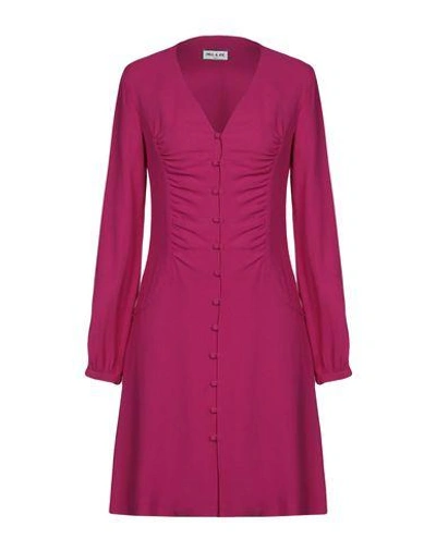 Paul & Joe Short Dress In Fuchsia