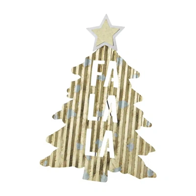 Mudpie Fa La La Tree Easel In Gold In Neutral