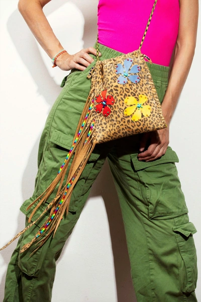 Imemoi Women's Aphrodite Bag In Floral/leopard In Multi
