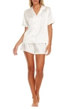 Flora By Flora Nikrooz Jamie Short Pajamas In Ivory