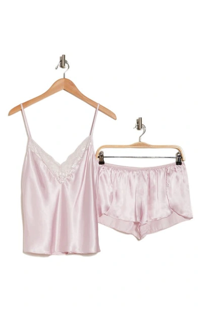 In Bloom By Jonquil Bridal Camisole Pajamas In Pale Lilac