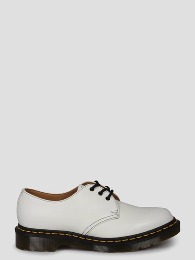 Comme Des Garcon Mie 1461 Lace Up Shoes In White