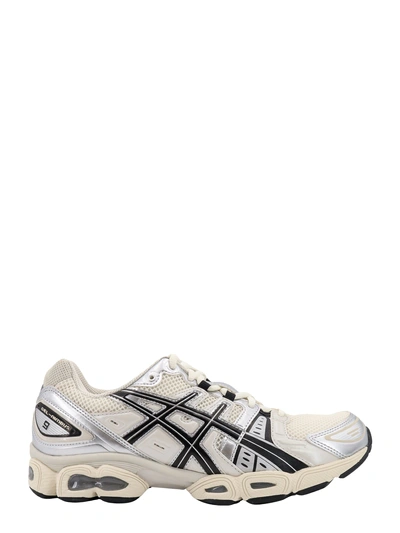 Asics Nylon And Leather Sneakers In Neutral