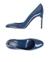 Sergio Rossi Pump In Slate Blue