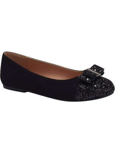 Inc Womens Flat Slip On Ballet Flats In Black