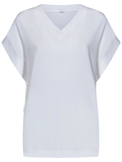 Malo T-shirt  In Bianco