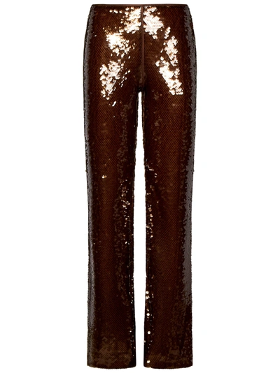 Alberta Ferretti Pantaloni  In Marrone