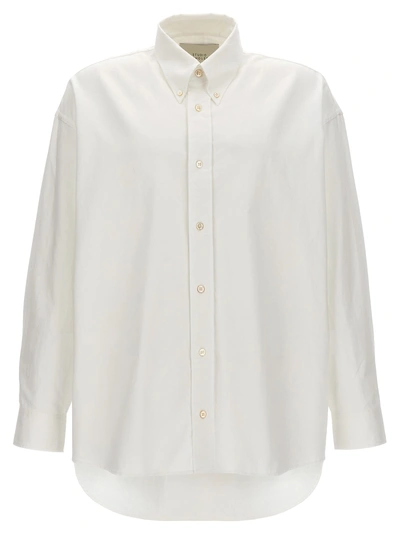 Studio Nicholson Logo Shirt In White