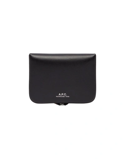 Apc A.p.c. Wallet/keychain In Black