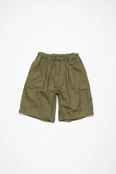 Acne Studios Fn-mn-shor000213 - Shorts Clothing In Ab7 Olive Green