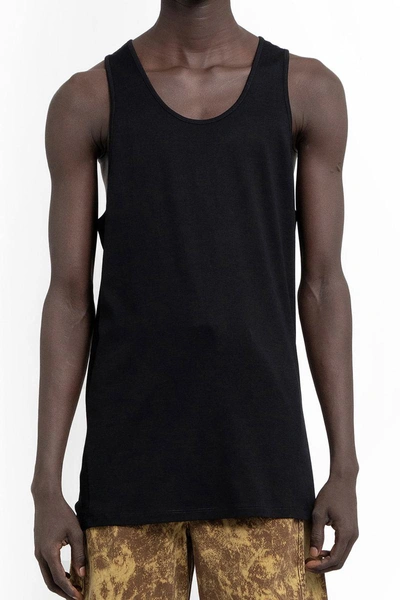 Lemaire Tank Tops In Black