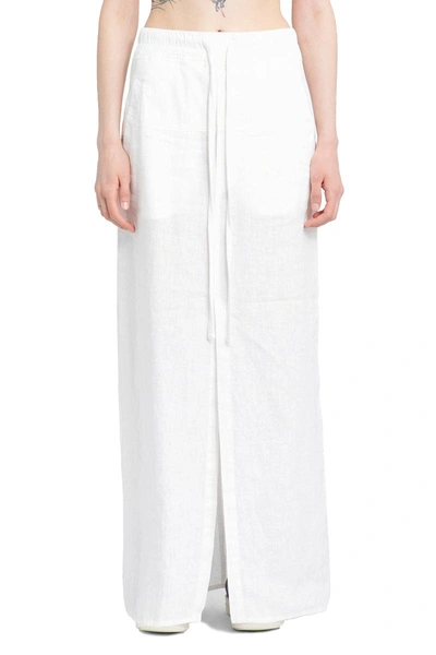 Thom Krom Skirts In Off-white